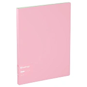 Папка с 30 вкладышами Berlingo 'Haze' А4, 17мм, 600мкм, с внутр. карманом, розовая, софт-тач