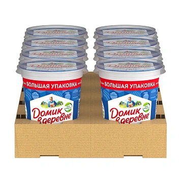 Сметана Домик в деревне ГОСТ 15%, 450г