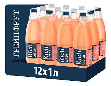 Тоник Rich Bitter Грейпфрут, 1л