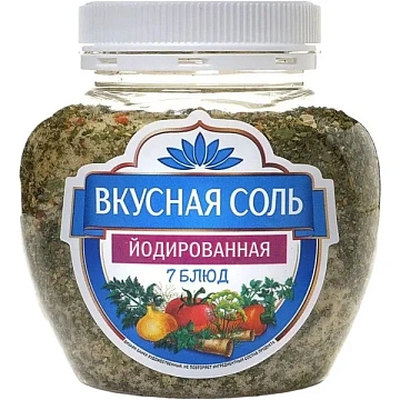 Соль 7 Блюд, 400г, банка