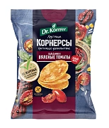 Чипсы кукурузно-рисовые Dr. Korner Вяленые томаты и бальзамик, 50г
