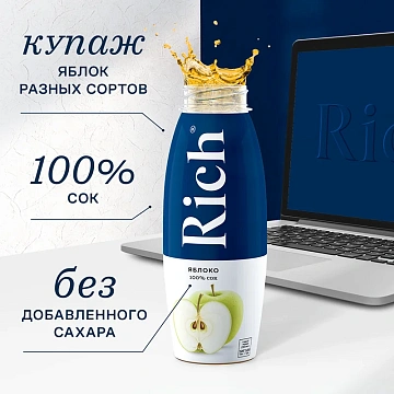 Сок Rich Яблоко, 300мл
