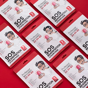 Маски антистресс Psg фантастическое питание, 7шт