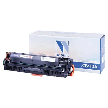 Картридж лазерный NV PRINT (NV-CE413A) для HP LJ M351a/375nw/451dn/475dn, пурпур, ресурс 2600 страни