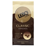 Кофе в зернах LEBO 'Classic' 1 кг, арабика 100%