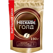 Кофе молотый в растворимом NESCAFE 'Gold' 190 г, сублимированный, 12403031