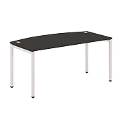 Стол руководителя XSET 169 Дуб Юкон Модерн/Алюминий 1600х867х750 XTEN-S