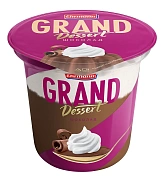 Пудинг Ehrmann Grand Dessert творожный взбитые сливки и шоколад, 200г