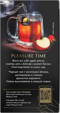 Чай Curtis Pleaser Time, черный, 25 пакетиков