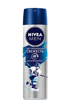 Антиперспирант-спрей Nivea Men экстремальная свежесть, 150мл