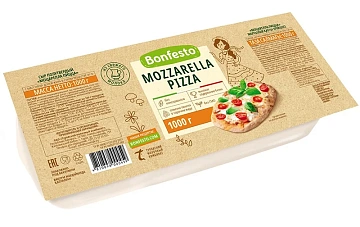 Сыр Bonfesto Моцарелла для пиццы 40%, 1кг