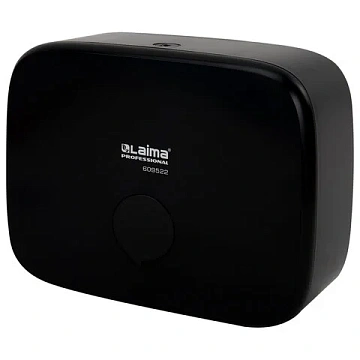 Диспенсер для полотенец LAIMA PROFESSIONAL PREMIUM BLACK (Система H2), Z-сложения, черный, ABS-пластик, 609522