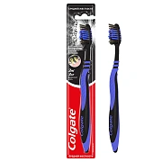 Зубная щетка Colgate Зиг Заг многофункциональная с древесным углем средней жесткости