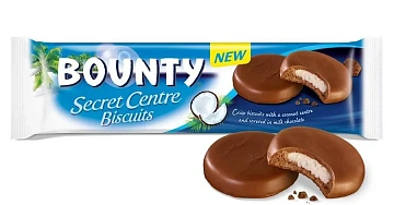 Печенье Bounty Secret Centre, 132г