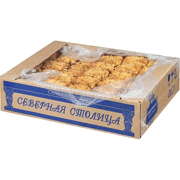 Печенье песочное Венское клубника Северная столица, 5 кг