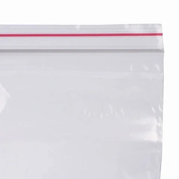 Пакеты с замком ZIP LOCK 'зиплок', комплект 100 шт., 70х100 мм, ПВД, толщина 35 микрон, BRAUBERG, 60