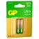 Батарейка GP Ultra G-Tech AAA (LR03) 24AU алкалиновая, BC2