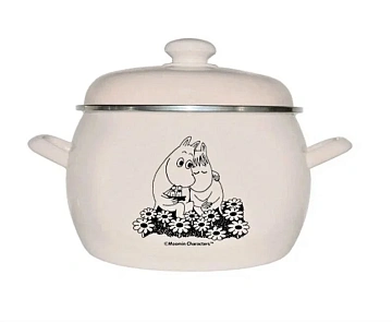 Кастрюля с крышкой Hitt Moomin 5л, 20см