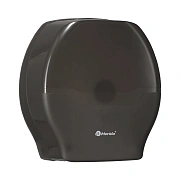 Диспенсер для туалетной бумаги в рулонах Merida Harmony BHC101, черный, пластик, Макси