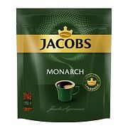 Кофе растворимый Jacobs Monarch 75г, пакет