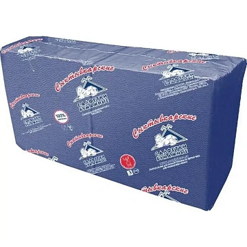 Салфетки сервировочные Roshy 33х33см, синие, 1 слой, 250шт