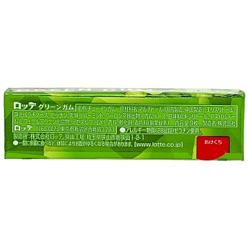 Жевательная резинка Lotte Green, 26г