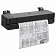 Плоттер HP DesignJet T230 24' А1, Wi-Fi, сетевая карта, без подставки, 5HB07A
