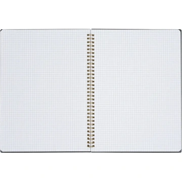 Бизнес-тетрадь Attache Selection Zebra А4,96л,кл,спир,пластик,тон.бл