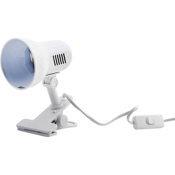 Светильник Camelion H-035 прищепка белый Е27 60W
