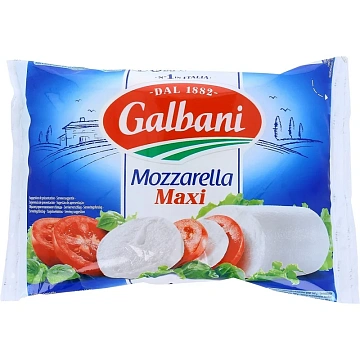 Сыр Моцарелла Galbani Mozzarella Maxi 45%, 250г