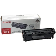 Картридж лазерный CANON (703) LBP-2900/3000, оригинальный, ресурс 2000 стр., 7616A005