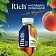 Холодный чай Rich Персик, черный, 0.5л