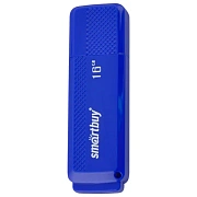 Флеш-диск 16 GB, SMARTBUY Dock, USB 2.0, синий, SB16GBDK-B