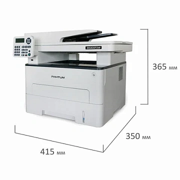 МФУ лазерное PANTUM M6800FDW '4 в 1', А4, 30 стр./мин., 60000 стр./мес., ДУПЛЕКС, АПД, Wi-Fi, сетева
