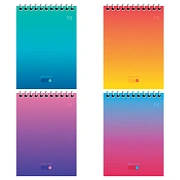 Блокнот А6 60л. на гребне BG 'Bright monocolor'