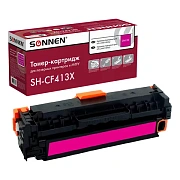 Картридж лазерный SONNEN (SH-CF413X) для HP LJ M477/M452 ВЫСШЕЕ КАЧЕСТВО пурпурный, 5000 страниц, 36