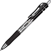 Ручка гелевая автомат. Attache Hammer черный стерж,0,5мм,манж