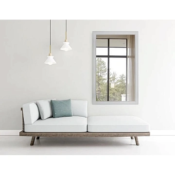 Зеркало KD_настенное Комус Мебель1801 СЕ-1, 600х1000 серебро