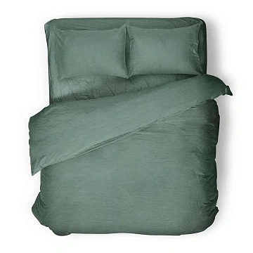 Простыня Verossa Melange Emerald, 220 х 240см