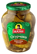 Огурцы Дядя Ваня соленые рязанские, 1.8кг