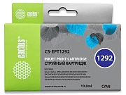 Картридж струйный Cactus CS-EPT1292 №1292, 10мл, голубой