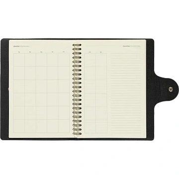Ежедневник недатированный Fluid Attache Selection бирюз 140х200 мм,192с