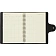 Ежедневник недатированный Fluid Attache Selection бирюз 140х200 мм,192с