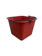 Ведро Eco-Force 20л, красный, пластик