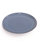 Тарелка обеденная Fioretta Fiesta Smoky Blue, 25см