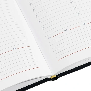 Еженедельник недатированный синий,А4,195х265мм,72л,АТТАСНЕ Каньон