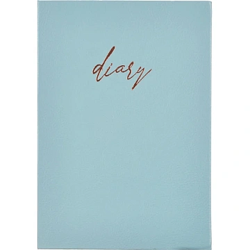 Ежедневник недатированный А5, 136л, Attache голубой