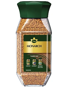 Кофе растворимый Monarch Caramel, 95г, стекло