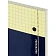 Бизнес-тетрадь 80л,кл,А4,Yellow Pad,спираль,тон.блок 70г/м