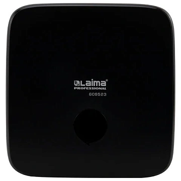 Диспенсер для полотенец LAIMA PROFESSIONAL PREMIUM BLACK (Система H3), V-сложения, черный, ABS-пластик, 609523